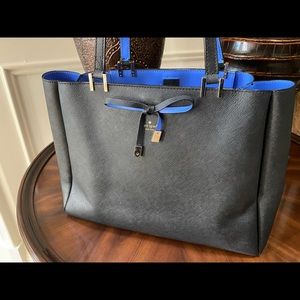 Kate Spade Black and Periwinkle Blue Bag